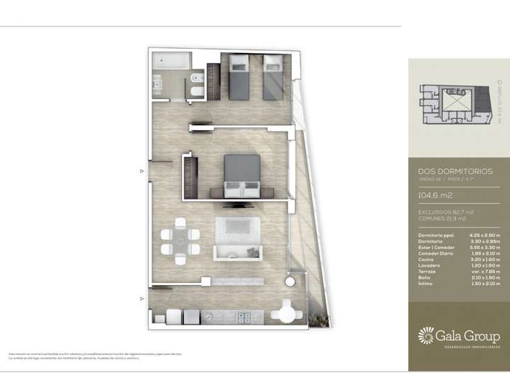 Apartamento en venta en La Blanqueada, Montevideo