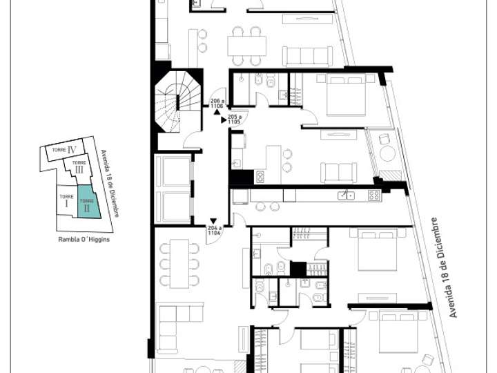 Apartamento en venta en Malvín, Montevideo