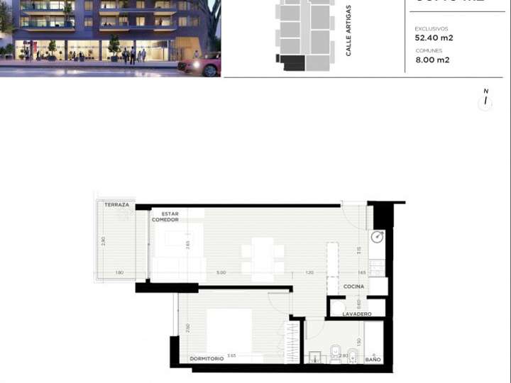 Apartamento en venta en Tres Cruces, Montevideo