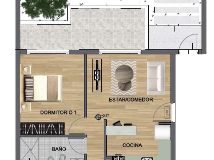 Apartamento en venta en Tres Cruces, Montevideo