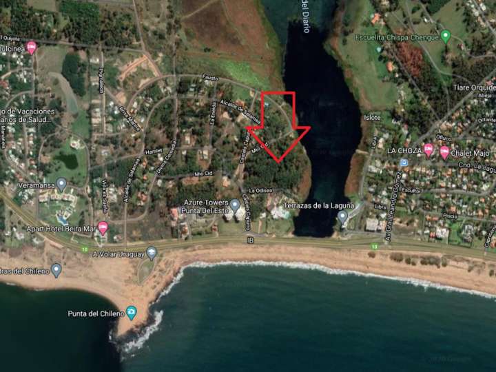 Terreno en venta en Pinares, Maldonado