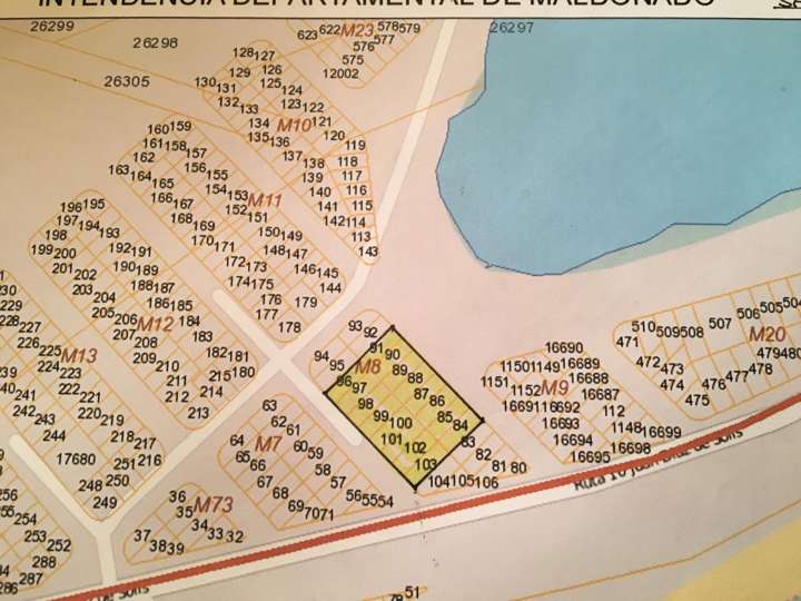 Terreno en venta en Maldonado