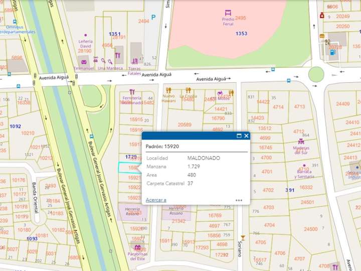 Terreno en venta en Maldonado