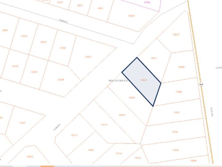 Terreno en venta en Maldonado