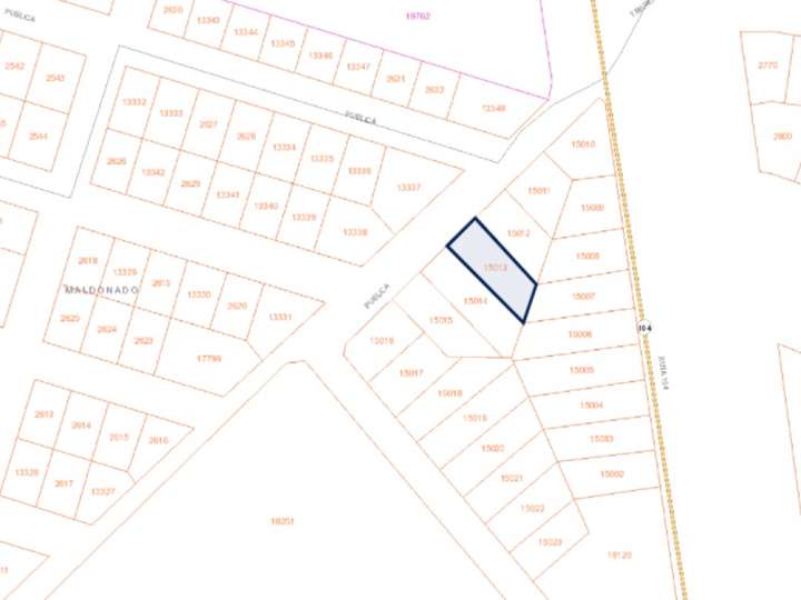 Terreno en venta en Maldonado