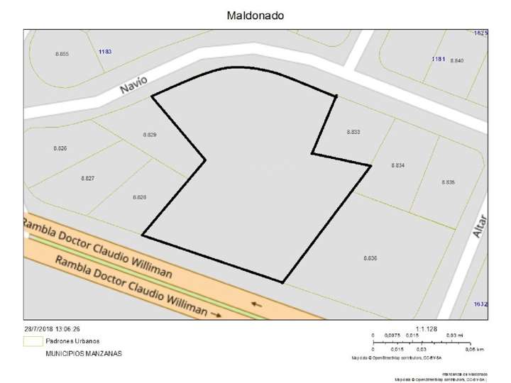 Terreno en venta en Punta Del Este