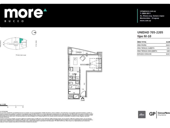 Apartamento en venta en Buceo, Montevideo