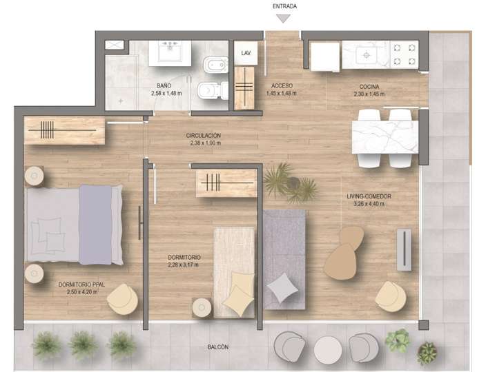 Apartamento en venta en Pinares, Maldonado