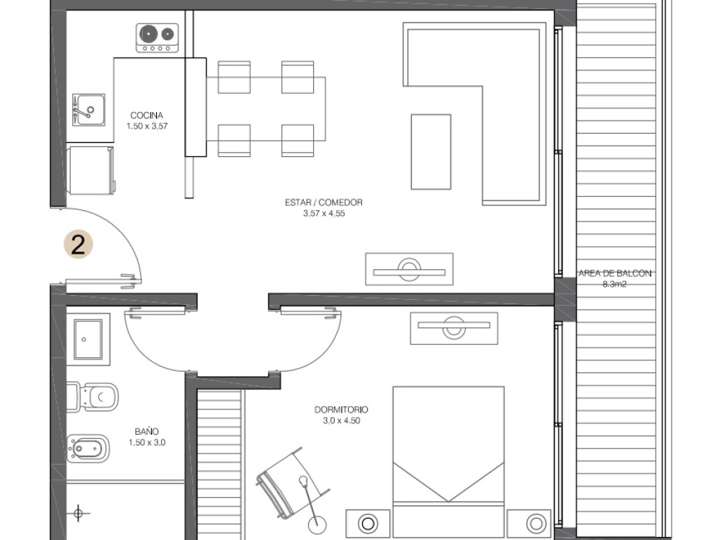 Apartamento en venta en Maldonado