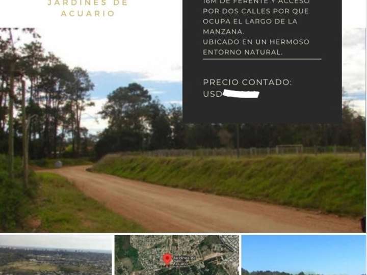 Terreno en venta en Maldonado