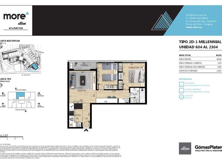 Apartamento en venta en Antártida, Maldonado