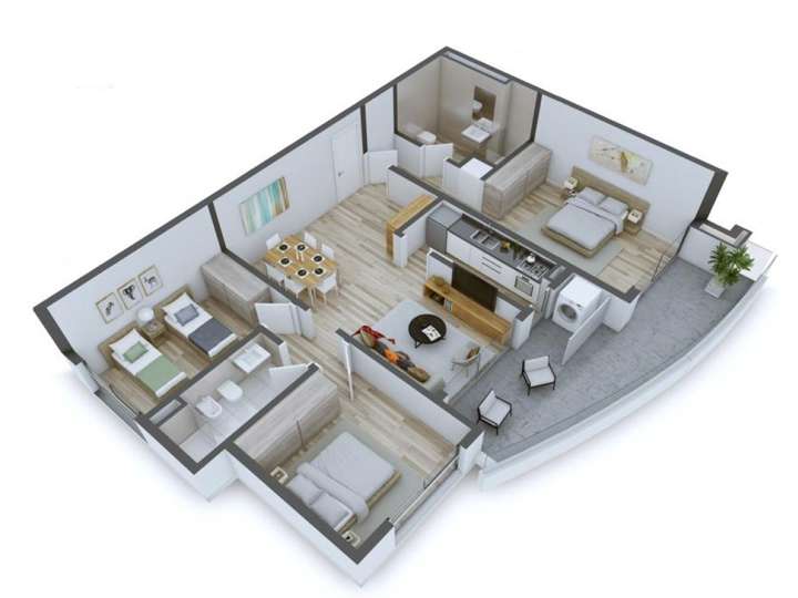 Apartamento en venta en Avenida Francisco Acuña de Figueroa, Maldonado