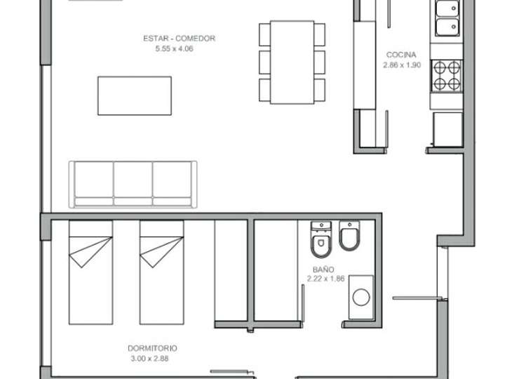 Apartamento en venta en Antonio José Méndez, Maldonado