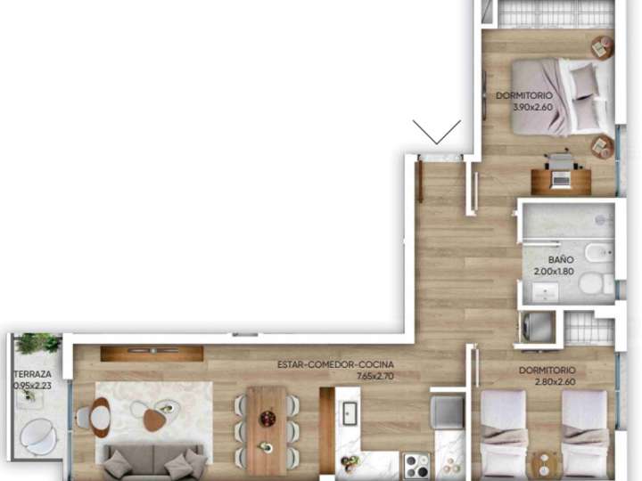 Apartamento en venta en Cordón, Montevideo