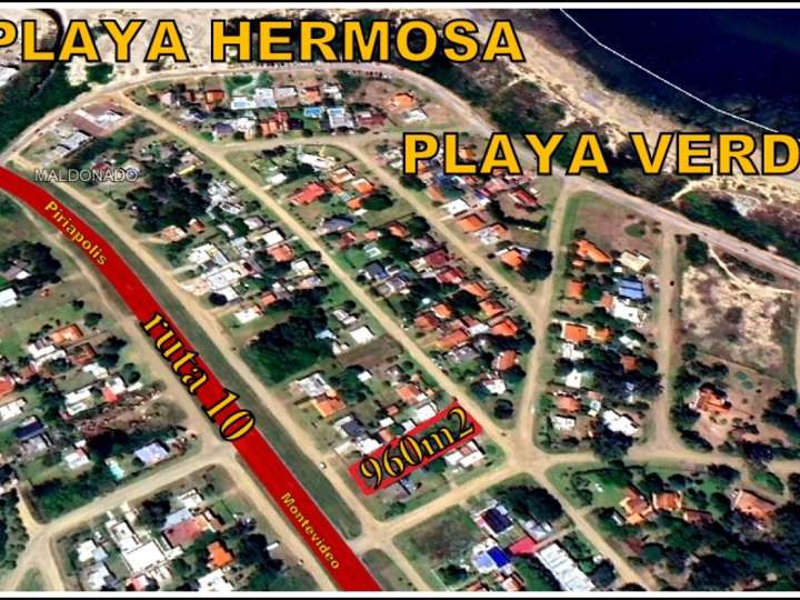 Terreno en venta en Calle H, Maldonado