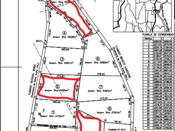 Granja en venta en Camino Zanja de las Corujas, Maldonado