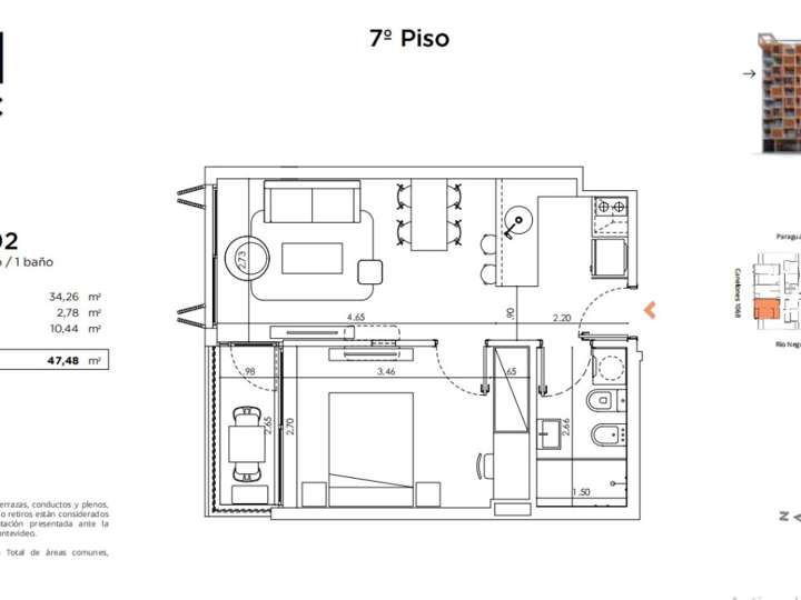 Apartamento en venta en Canelones, Montevideo