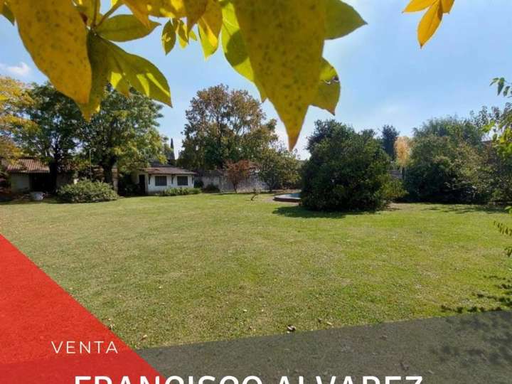Terreno en venta en Doctor Enrique Finochetto, Francisco Álvarez