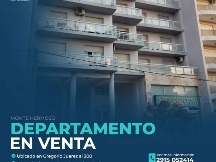 Departamento en venta en Gregorio Juárez, Buenos Aires