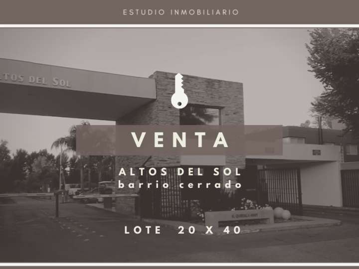 Terreno en venta en Santiago Rocca, Villa Udaondo