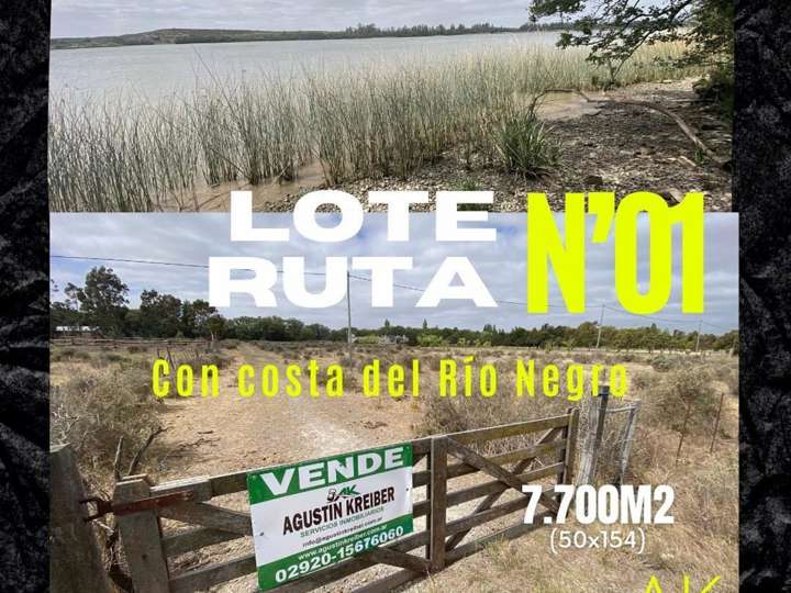 Terreno en venta en Departamento Adolfo Alsina, Río Negro