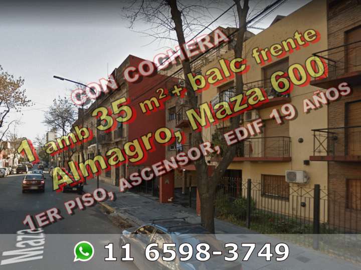 Departamento en venta en Maza, Ciudad Autónoma de Buenos Aires