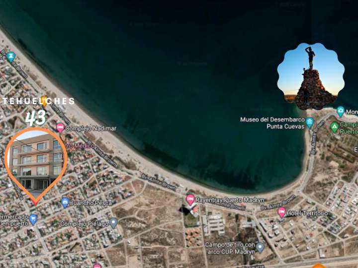 Departamento en venta en Tehuelches, 28, Chubut