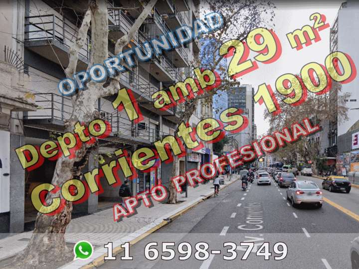 Departamento en venta en Avenida Corrientes, 1946, Ciudad Autónoma de Buenos Aires