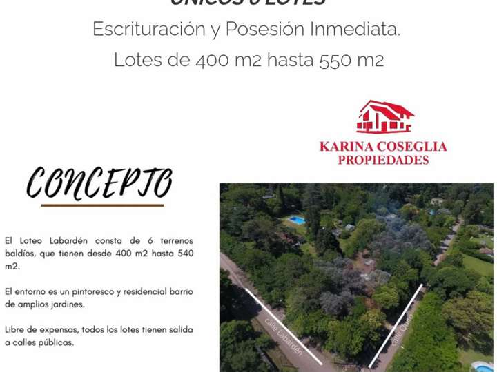 Terreno en alquiler en Labardén, Tortuguitas