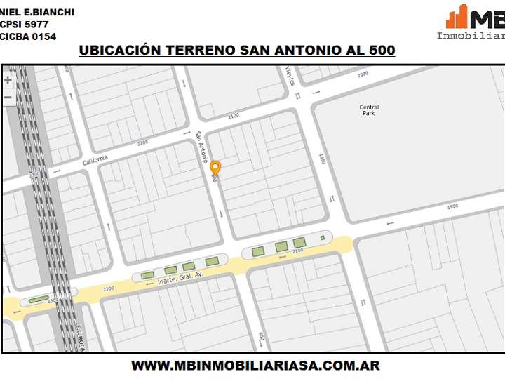 Terreno en venta en Herrera, 375, Ciudad Autónoma de Buenos Aires