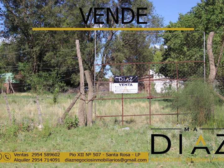 Terreno en venta en Departamento Capital, La Pampa