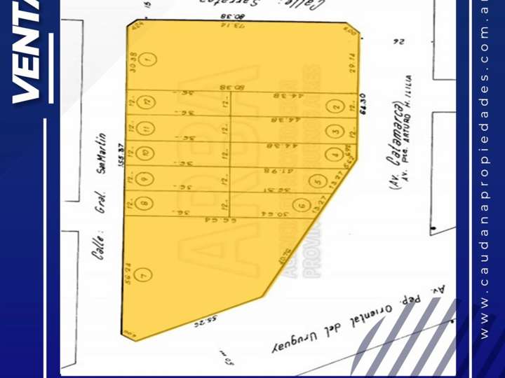 Terreno en venta en Doctor Arturo Illia, 2849, Buenos Aires