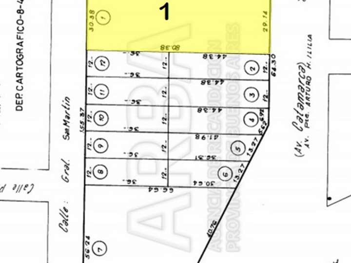 Terreno en venta en Doctor Arturo Illia, 2849, Buenos Aires