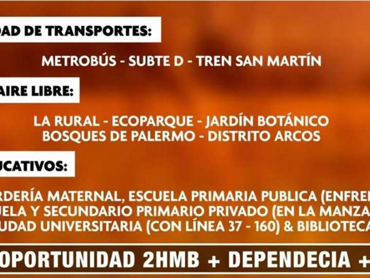 Departamento en venta en Güemes, 4600, Ciudad Autónoma de Buenos Aires