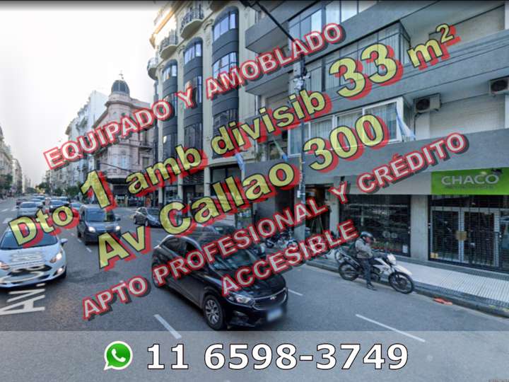 Departamento en venta en Avenida Callao, 375, Ciudad Autónoma de Buenos Aires