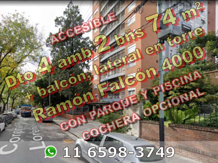 Departamento en venta en Coronel Ramón Lorenzo Falcón, 4058, Ciudad Autónoma de Buenos Aires