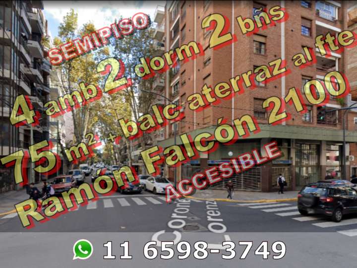 Departamento en venta en Coronel Ramón Lorenzo Falcón, 2100, Ciudad Autónoma de Buenos Aires
