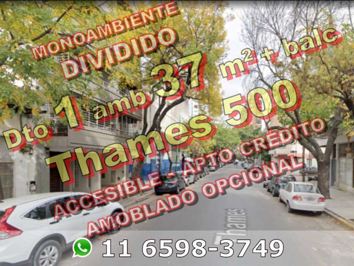 Departamento en venta en Thames, 500, Ciudad Autónoma de Buenos Aires