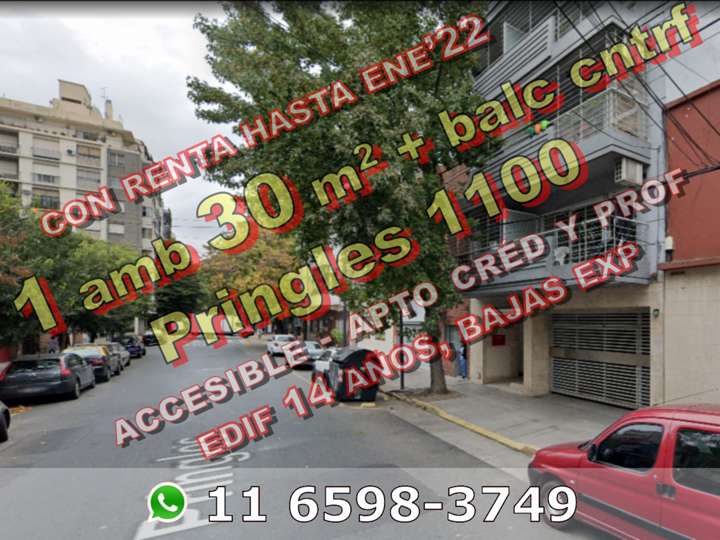 Departamento en venta en Pringles, 1139, Ciudad Autónoma de Buenos Aires