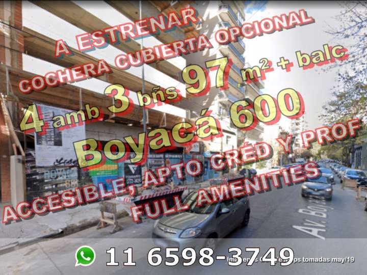 Departamento en venta en Boyacá, 647, Ciudad Autónoma de Buenos Aires