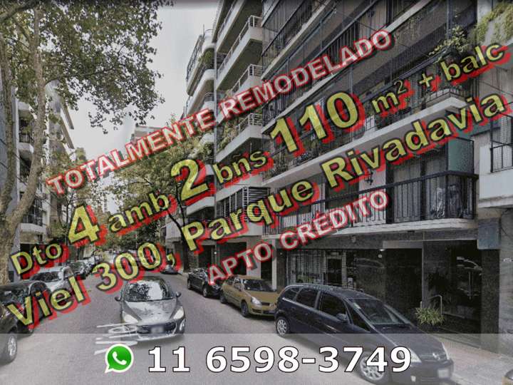 Departamento en venta en Viel, 384, Ciudad Autónoma de Buenos Aires