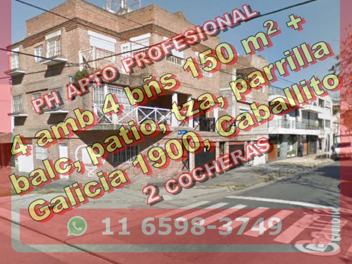 Edificio en venta en Galicia, 1902, Ciudad Autónoma de Buenos Aires