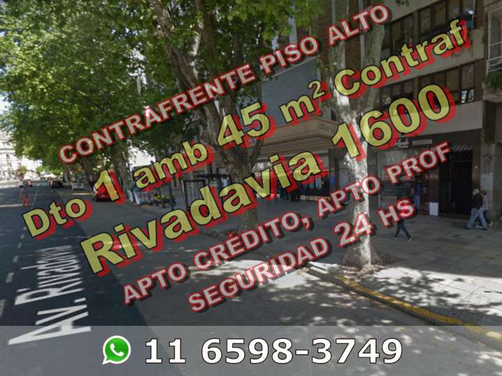 Departamento en venta en Avenida Rivadavia, Ciudad Autónoma de Buenos Aires