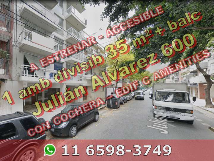 Departamento en venta en Julián Álvarez, 649, Ciudad Autónoma de Buenos Aires