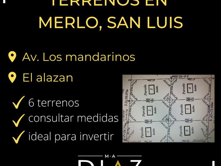 Terreno en venta en Avenida Los Mandarinos, San Luis