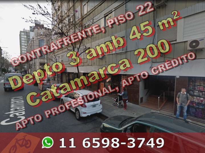 Departamento en venta en Catamarca, 200, Ciudad Autónoma de Buenos Aires