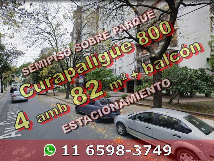 Departamento en venta en Curapaligüe, 835, Ciudad Autónoma de Buenos Aires