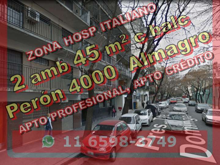 Departamento en venta en Teniente General Juan Domingo Perón, 4085, Ciudad Autónoma de Buenos Aires