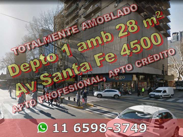 Departamento en venta en Avenida Santa Fe, 4500, Ciudad Autónoma de Buenos Aires