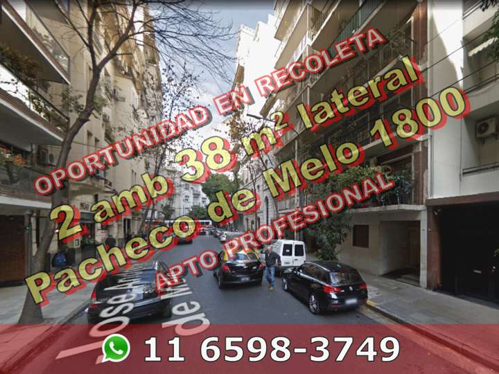 Departamento en venta en José A. Pacheco de Melo, 1802, Ciudad Autónoma de Buenos Aires